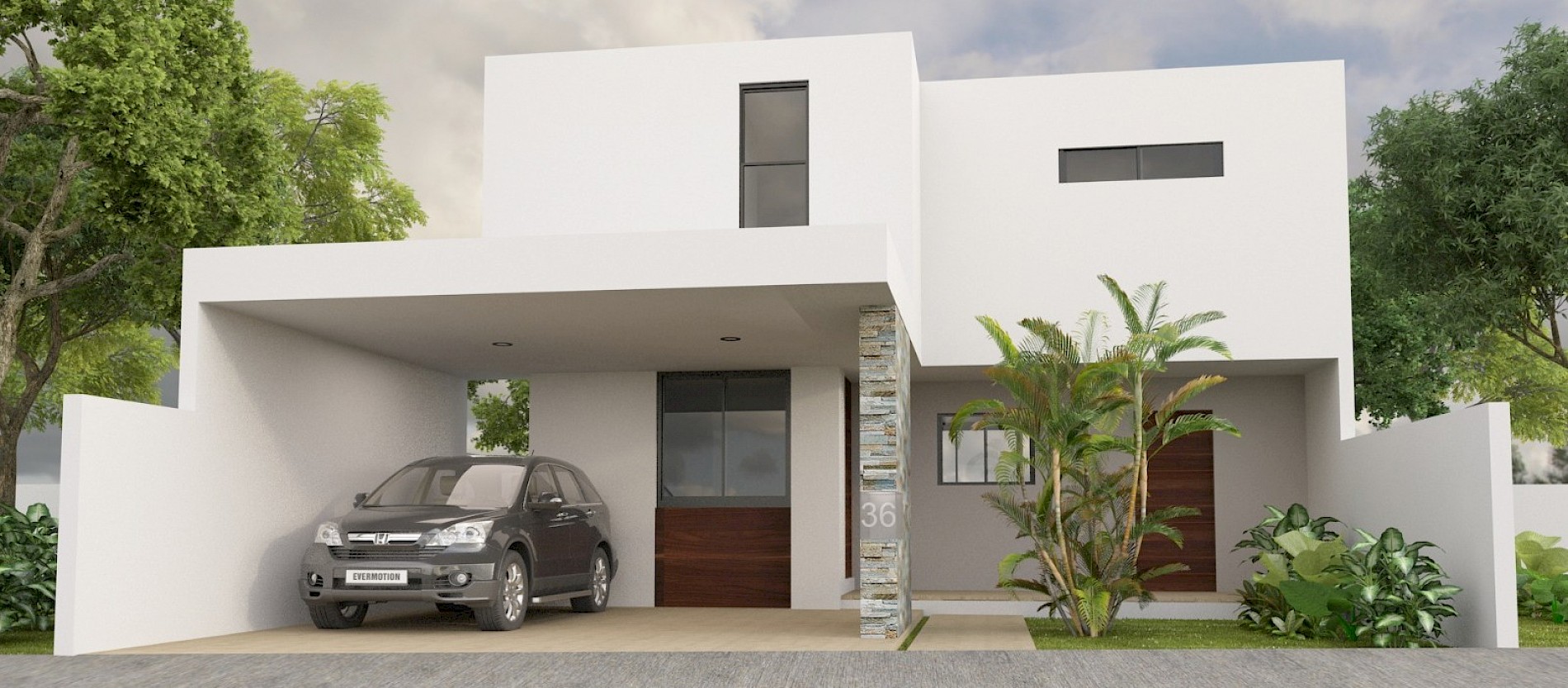 Casa en Inara, mod. 196