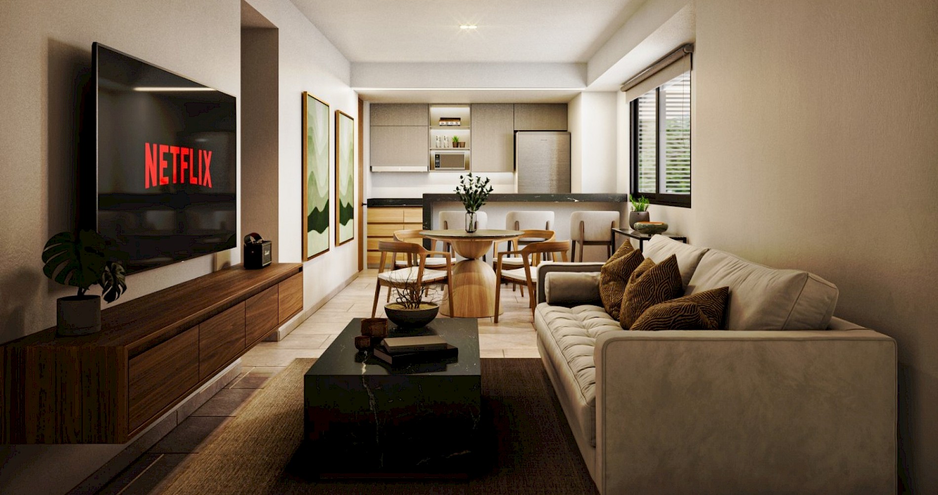 Departamento en Ameka, mod. F