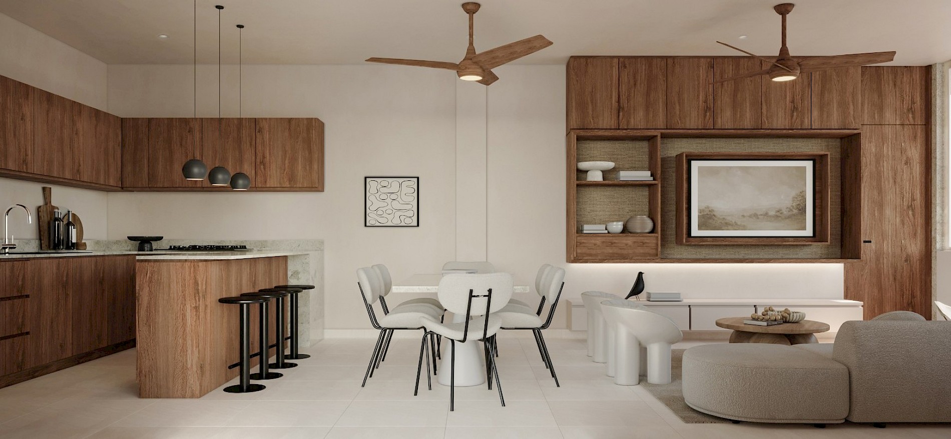 Departamento en Bentro Benito Juárez Norte, mod. Home