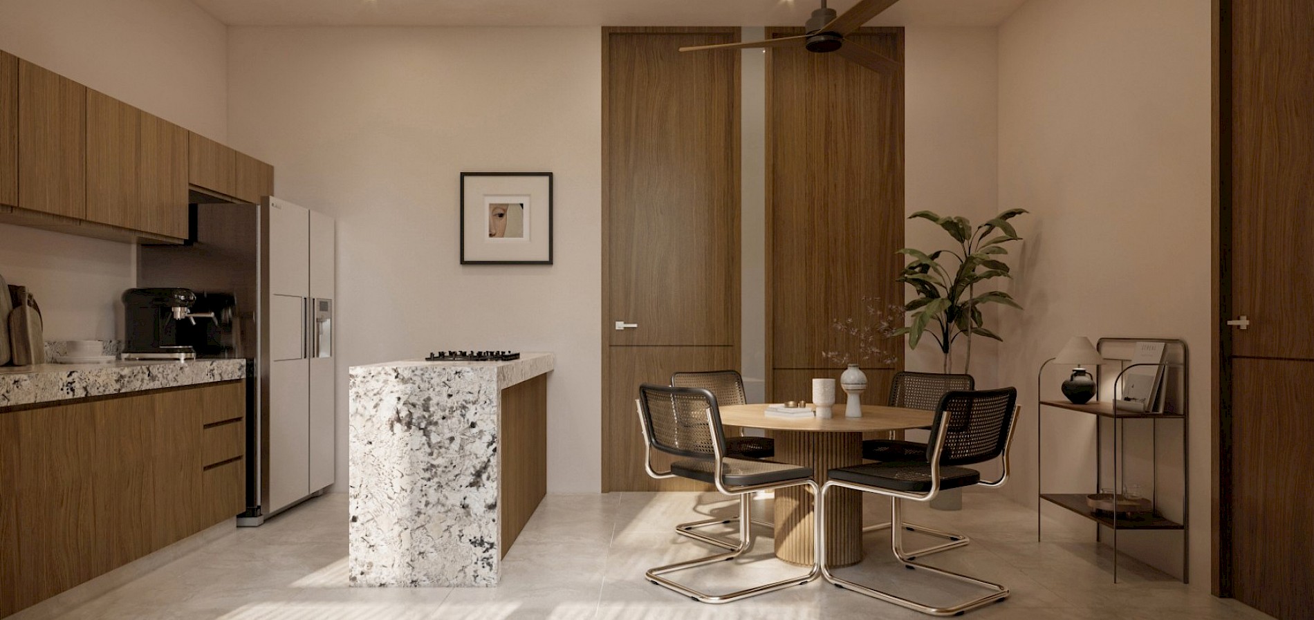 Departamento en Huna Cholul, mod. Single