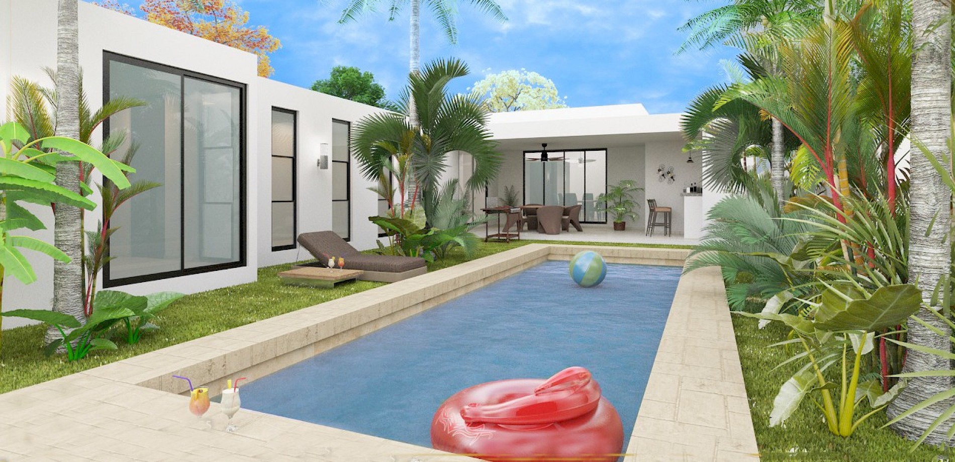 Residencia en San Diego Cutz, mod. C