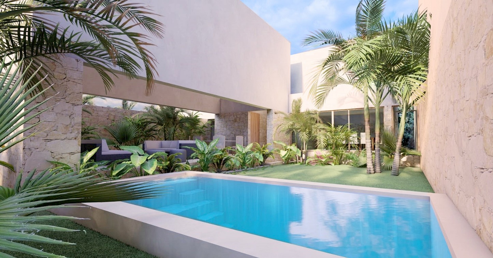 Residencia en Yucatán Country Club, mod. Kutz 10