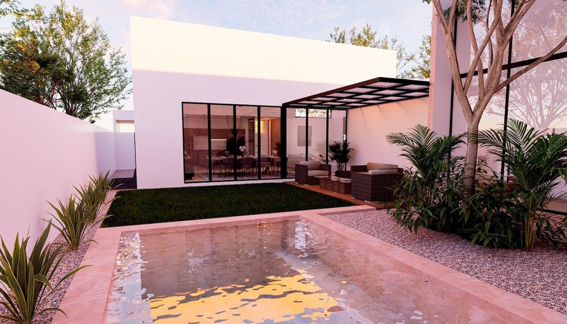 Residencia en Zendera, mod. 165