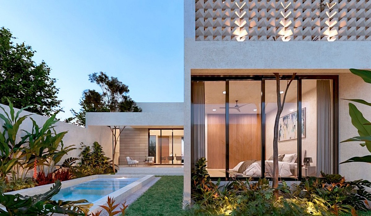 SANZARA | Casas dentro de privada en la zona de Conkal