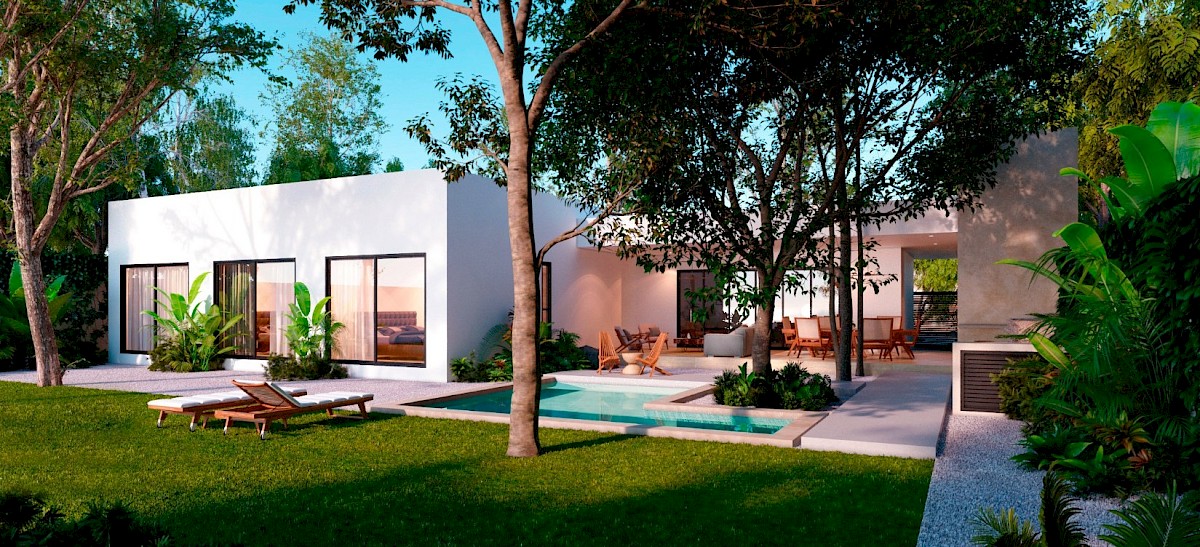 Residencia en Dzidzil-Há, mod. 931