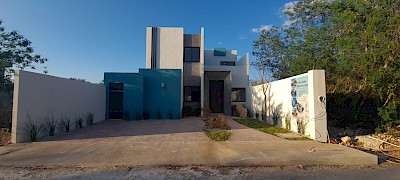 Casa en Praderas del Mayab, mod. Min