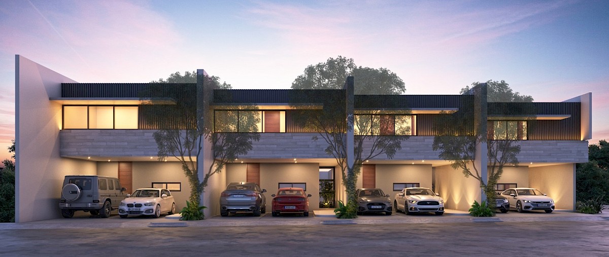 Townhouse en Quattro, Temozón