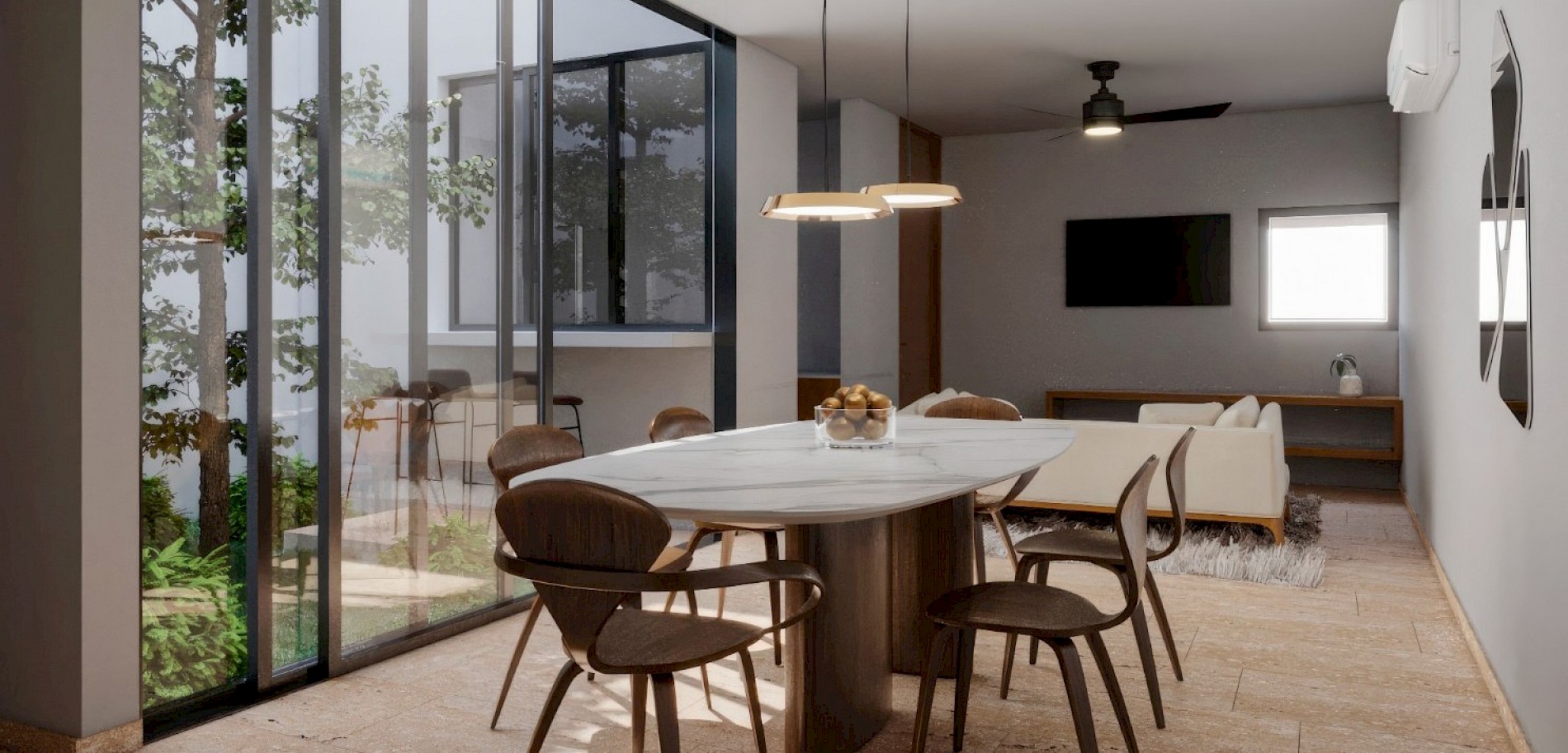 Departamento en Emana, mod. Jardín