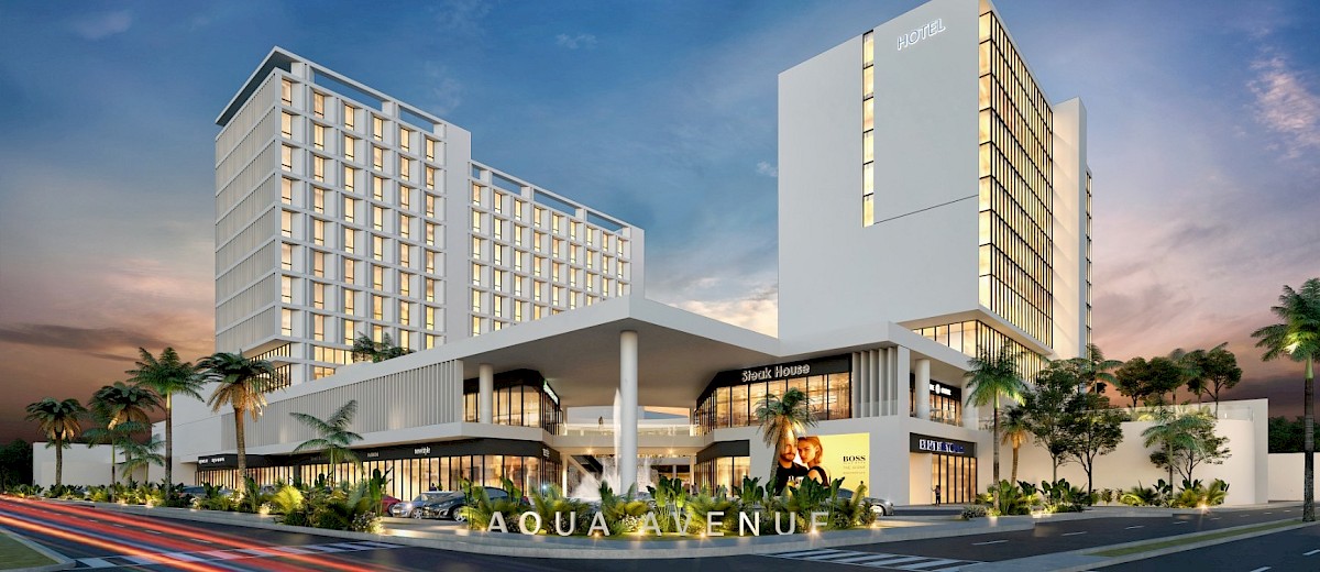 AQUA AVENUE I Desarrollo de usos mixtos en Temozón Norte
