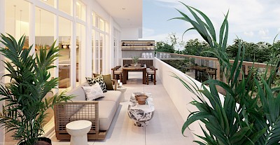 Departamento en Elevate Luxury, mod. South Point