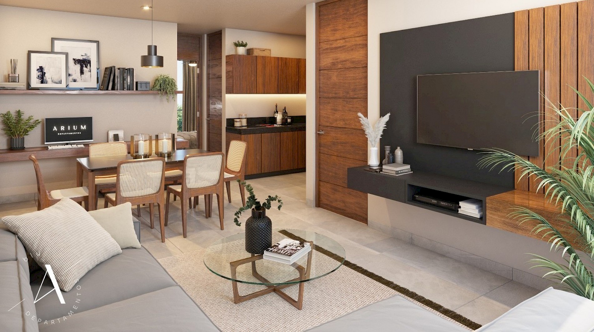 Departamento Arium Blu, mod. Comfort
