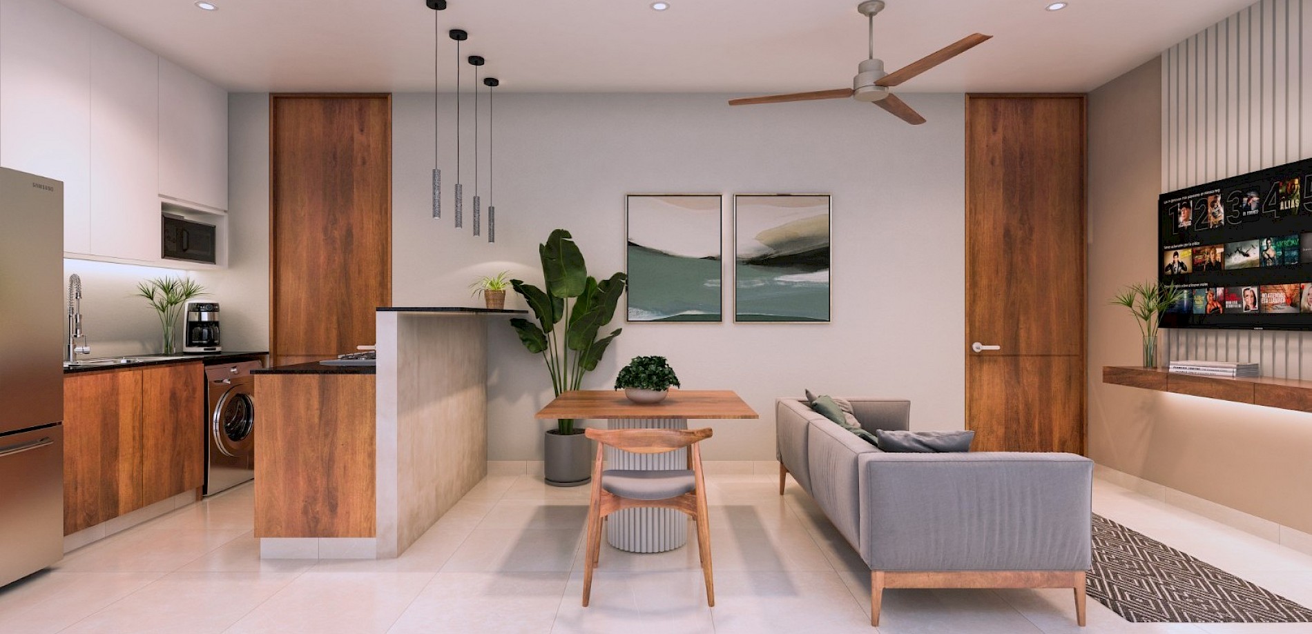 Departamentos en Miró Temozón, mod. Single Plus