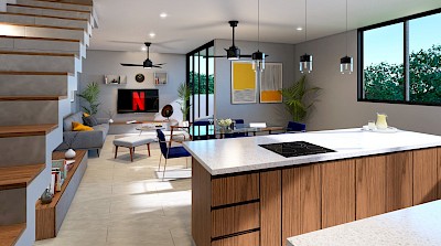 Departamento en Tabalta, mod. Penthouse