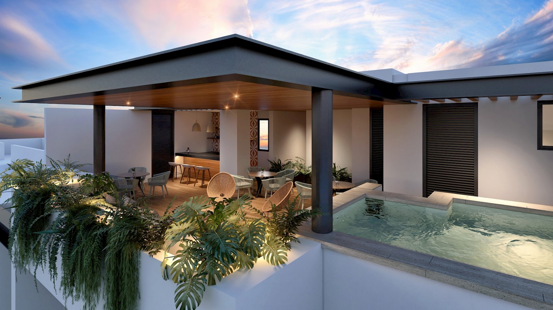 Departamento en Darya Living, mod. B