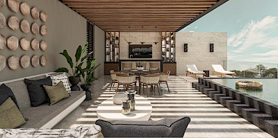 Departamento en Angsana Heritage Collection, mod. Rooftop 2 hab
