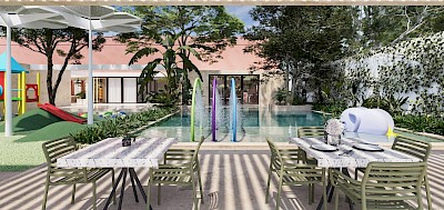 Villa en Frida Residencial, mod. 3 hab