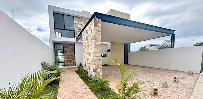 Residencia en Cholul, mod. Tina