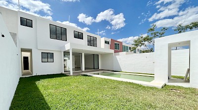 Casa en Praderas del Mayab, mod. 4