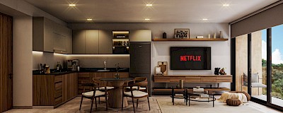 Departamento en Ameka, mod. A