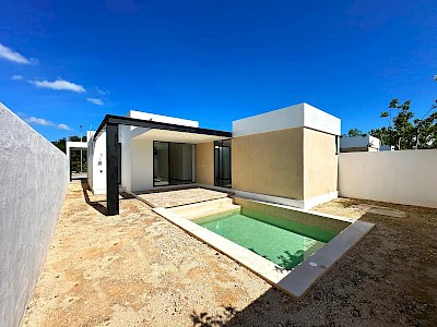 Casa en Praderas del Mayab, mod. Alsacia 43C