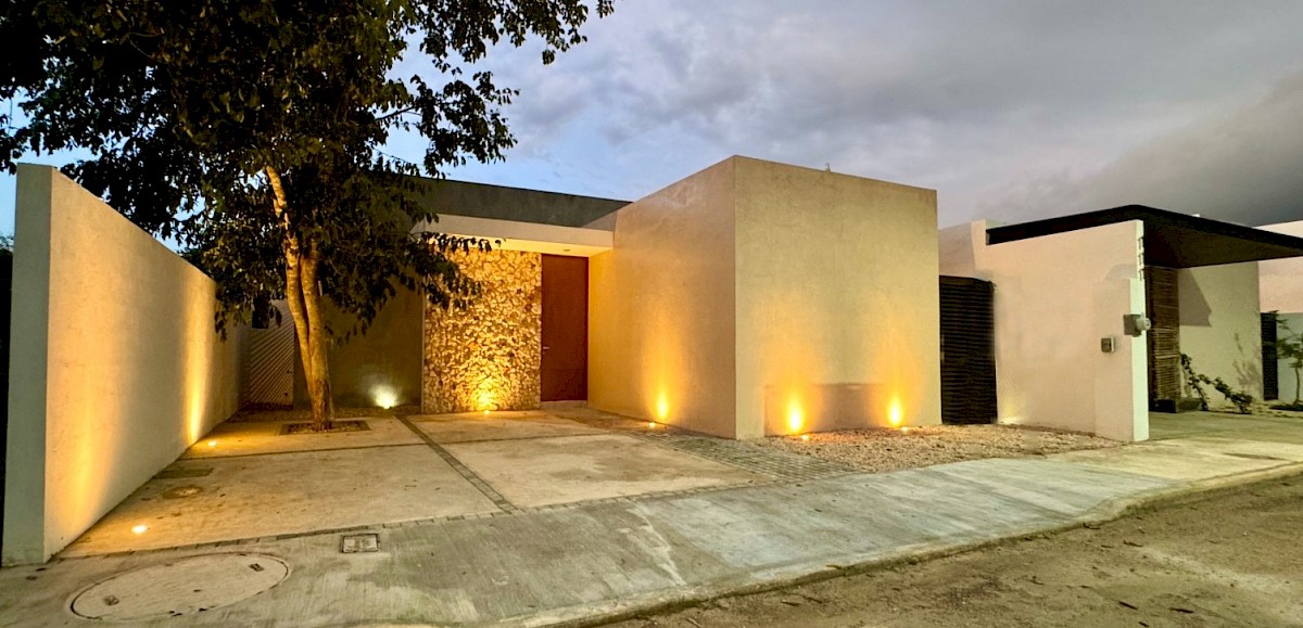 Casa en Praderas del Mayab, mod. Chaká