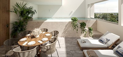 Departamento en Anura Temozón, mod. Epidalea