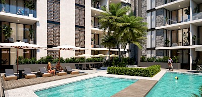 Penthouse en Yaakun, mod. A-B