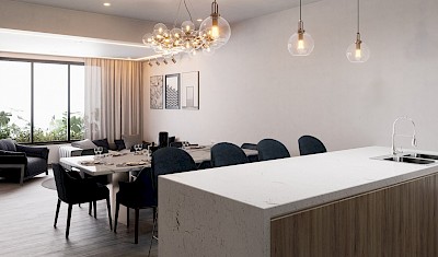 Penthouse en Yaakun, mod. C