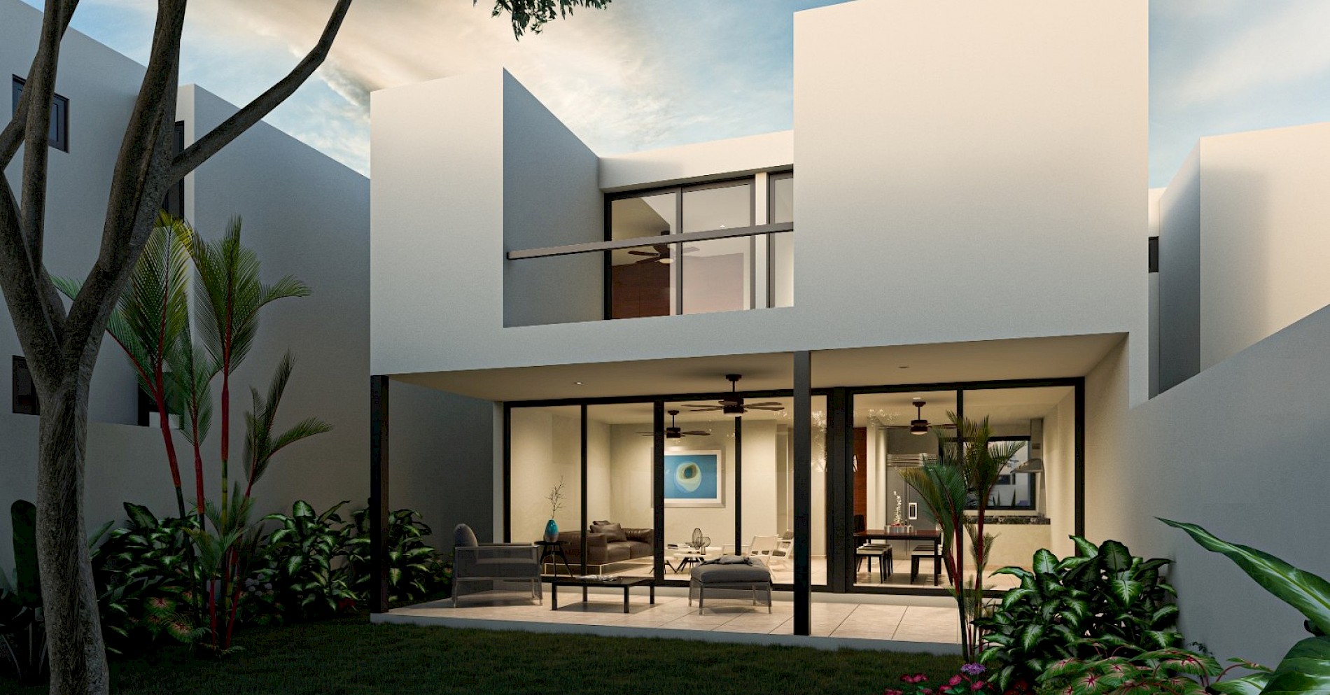 Casa en Savara Conkal, mod.  Areca
