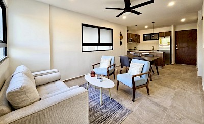 Departamento en Galerías, mod. D