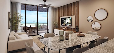 Penthouse en Petén D´Arenas, Telchac, mod. G