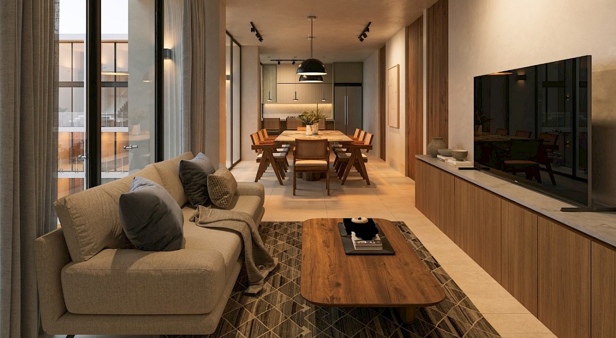 ZIBÁ · Departamentos de 1, 2 y 3 habitaciones en Temozón