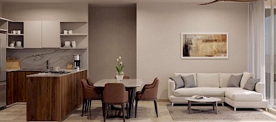 Departamento en Distrito Country, mod. Munara 80