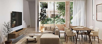 Departamento en Distrito Country, mod. Sirona 120 DX