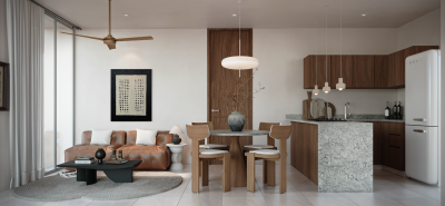 Departamento en Xunáan, mod. Double Planta Baja