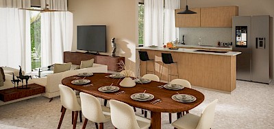 Departamento en Pájaro en Piedra, mod. Livo 132