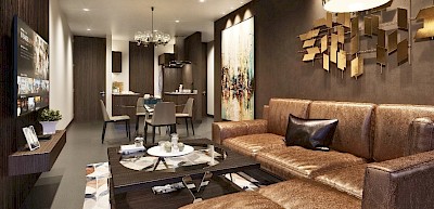 Departamento en Vizcaya Temozón, mod. 1 hab+Estudio