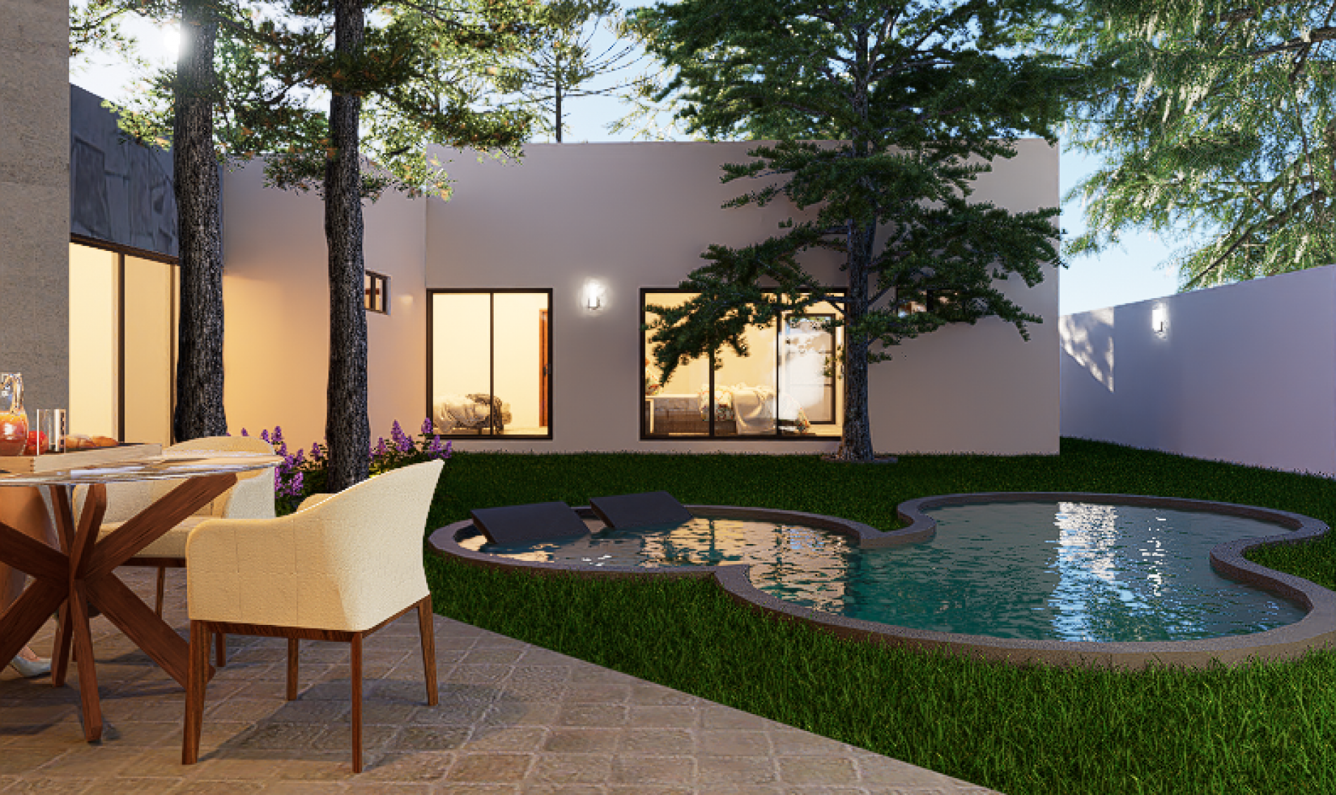 Residencia en Bosques de Conkal 3, mod. 13