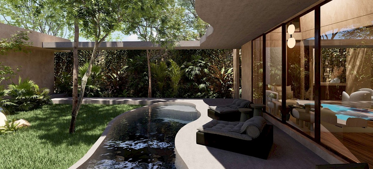 Residencia en Raíces Temozón, mod. A
