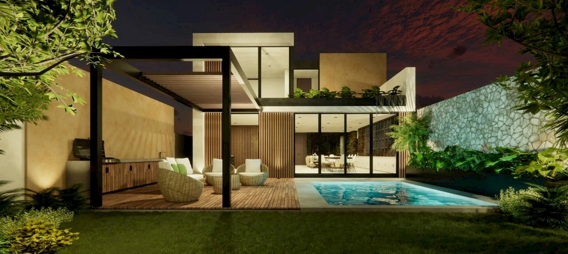Residencia en Nortemerida, mod. R