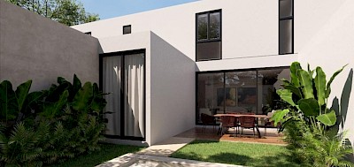 Townhouse en Tanna II Komchén, mod. C