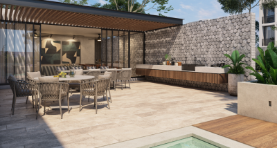 Departamento en Palmer Temozón, mod. 2 hab