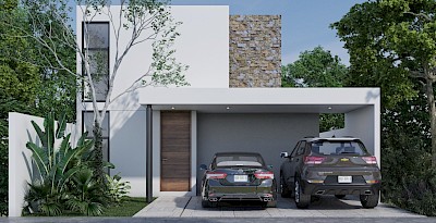 Casa en Gran Bosco Conkal, mod. A9-126