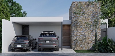 Casa en Gran Bosco Conkal, mod. D10-149