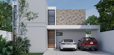 Casa en Gran Bosco Conkal, mod. E11-188