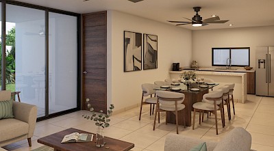 Casa en Gran Bosco Conkal, mod. E11-203