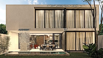 Residencia en Soluna, mod. Izar 8