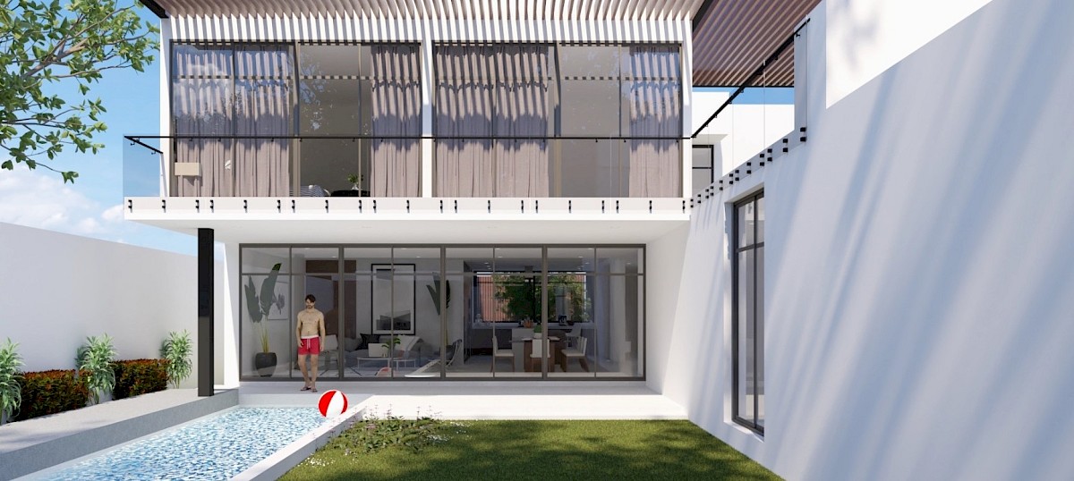 Residencia en Jardines de Rejoyada, mod. B100