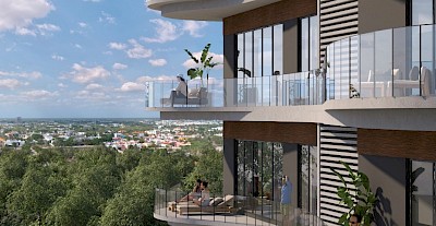 Departamento en Vía Montejo, mod. Casa Mitos D