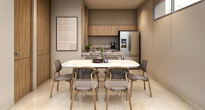 Departamento en Teana, mod. 1 habitación